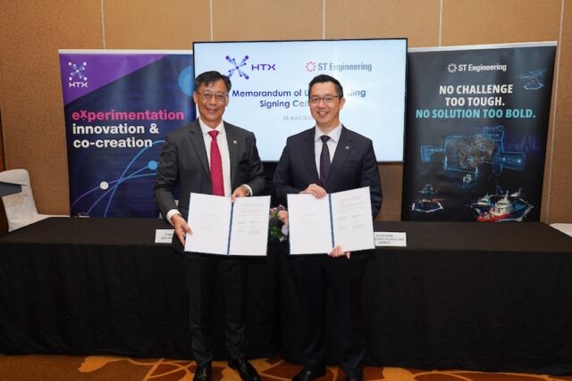 ST Engineering与HTX签署新加坡公共安全合作协议